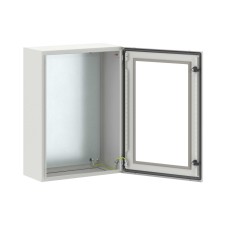 Корпус навесной STE с М/П с прозрачной дверью ВхШхГ 700x500x250 мм