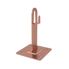 Держатель для кровли металлический, 100 мм, медь