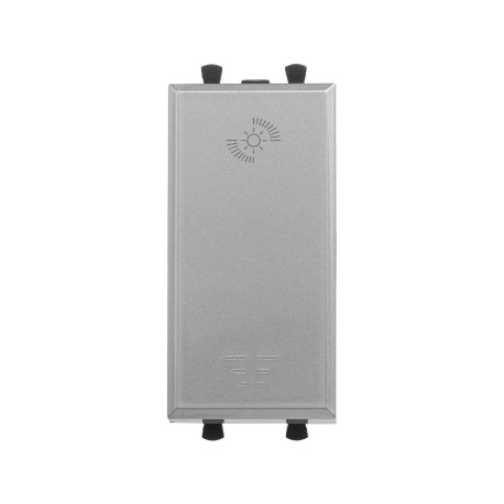 4404341 | Диммер кнопочный модульный для LED ламп, "Avanti", "Закаленная сталь", 1модуль