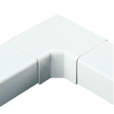 Угол плоский для короба 120х60 мм (розница, 1 шт в пакете)