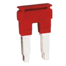 Перемычка вставная, для клемм на 6 кв.мм, 2-х полюсная