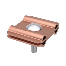 Соединитель пруток-пруток параллельный с разделительной пластиной, медь
